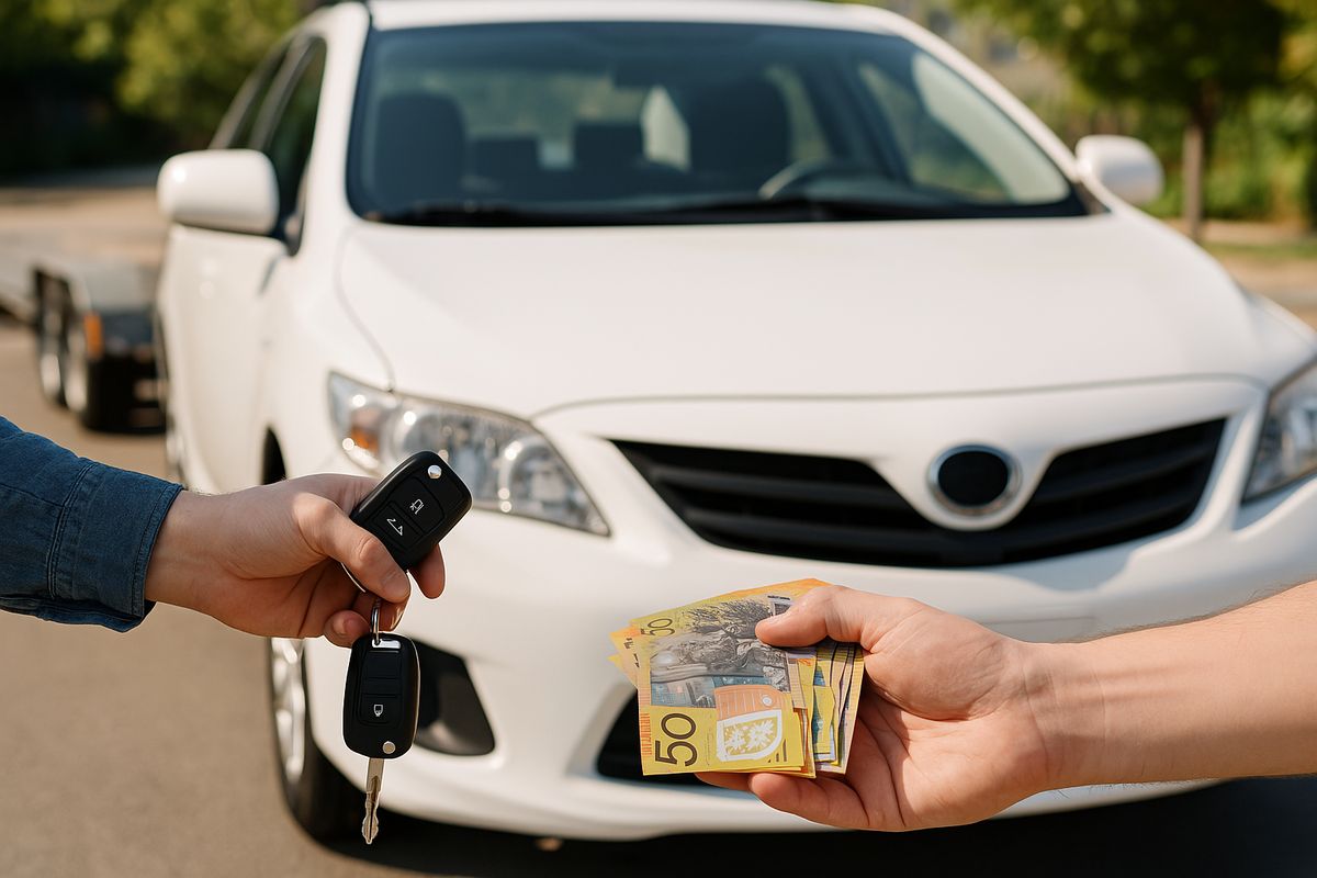 Car used as collateral for financing